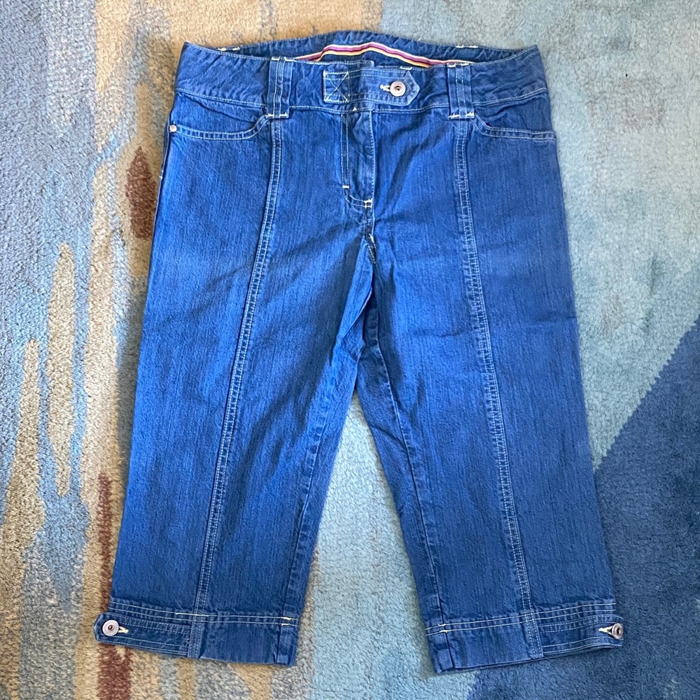 Sanctuary Blue Denim Capris